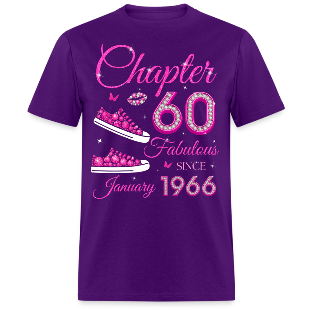 CHAPTER 60 FAB SINCE JANUARY 1966 (PSNEAKER) UNISEX SHIRT