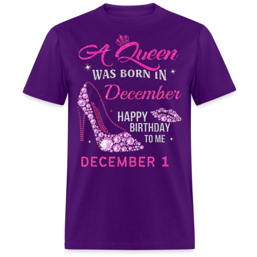 1ST DECEMBER QUEEN UNISEX SHIRT