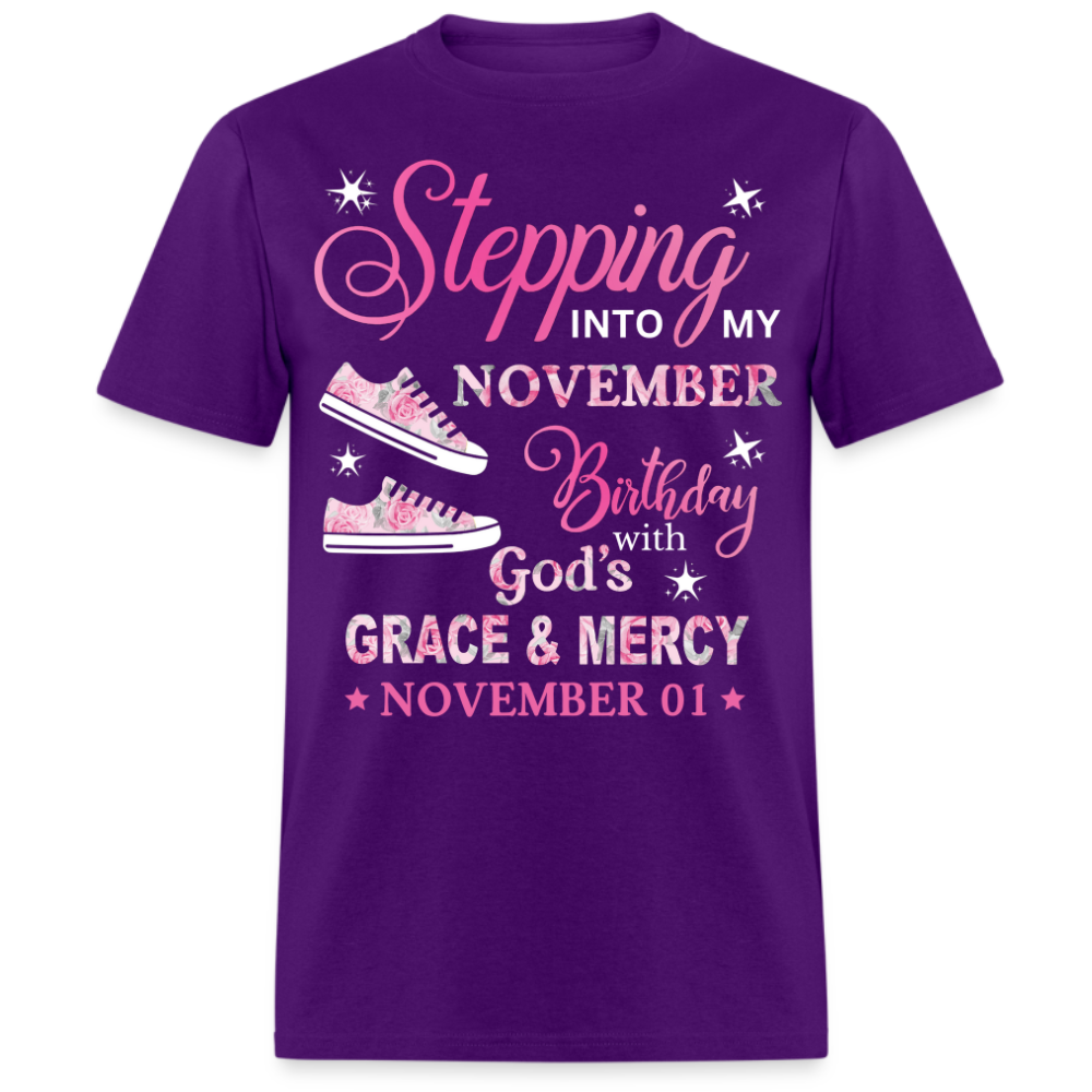 NOVEMBER 01 GRACE UNISEX SHIRT