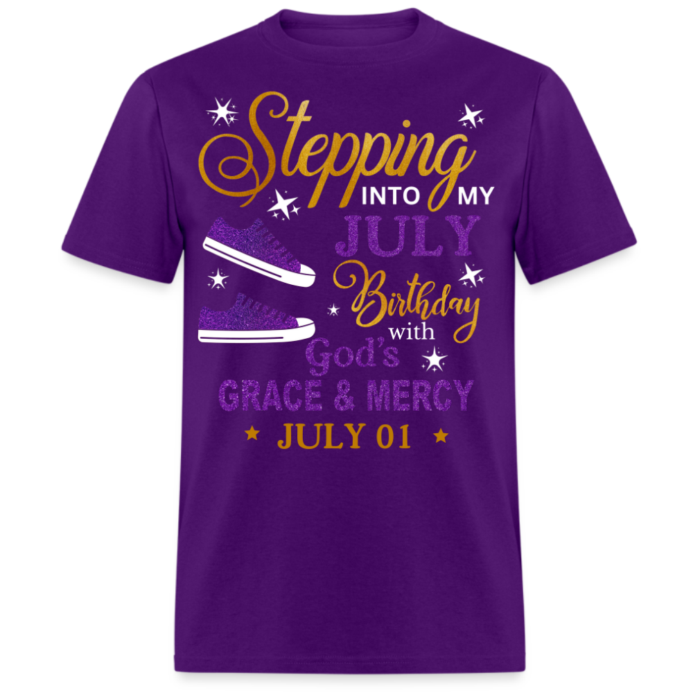 JULY 01 GRACE & MERCY UNISEX SHIRT