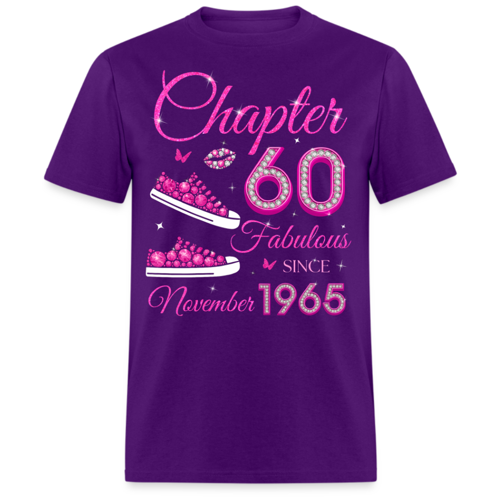 CHAPTER 60 FAB SINCE NOVEMBER 1965 (PSNEAKER) UNISEX SHIRT