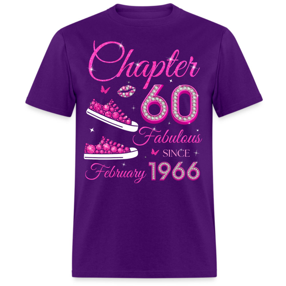 CHAPTER 60 FAB SINCE FEBRUARY 1966 (PSNEAKER) UNISEX SHIRT