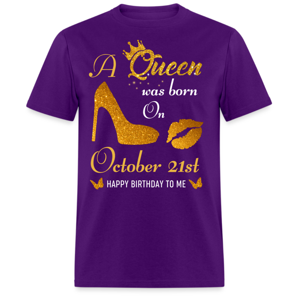 QUEEN 21ST OCTOBER UNISEX SHIRT