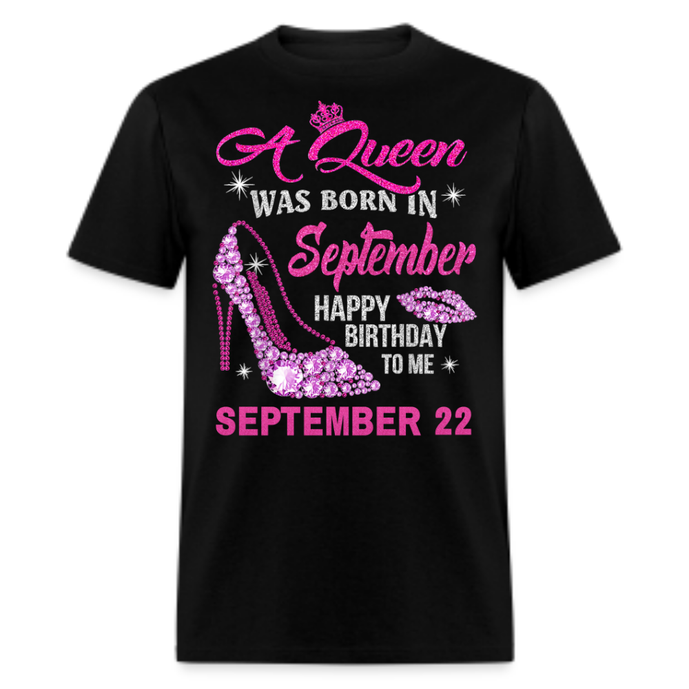 22ND SEPTEMBER QUEEN UNISEX SHIRT