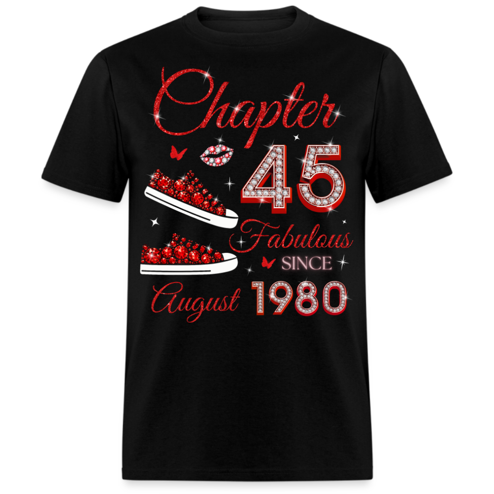 CHAPTER 45 FAB SINCE AUGUST 1980 (SNEAKER) UNISEX SHIRT