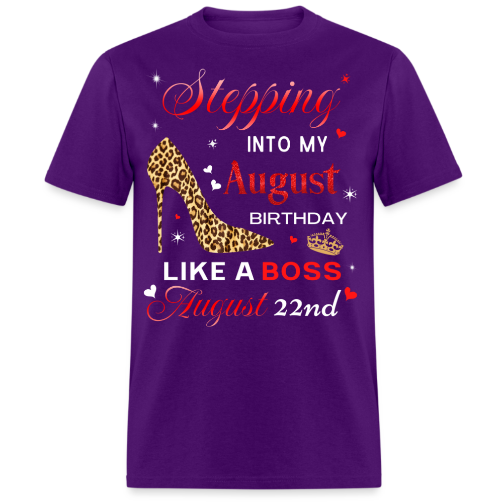 BIRTHDAY BOSS AUGUST 22ND