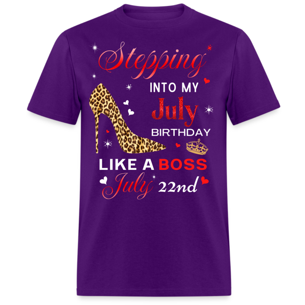 BIRTHDAY BOSS JULY 22ND