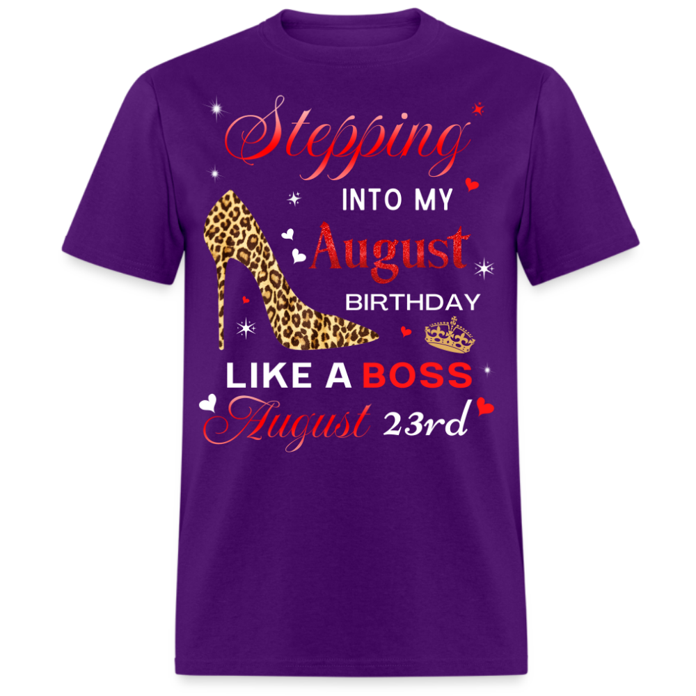 BIRTHDAY BOSS AUGUST 23RD