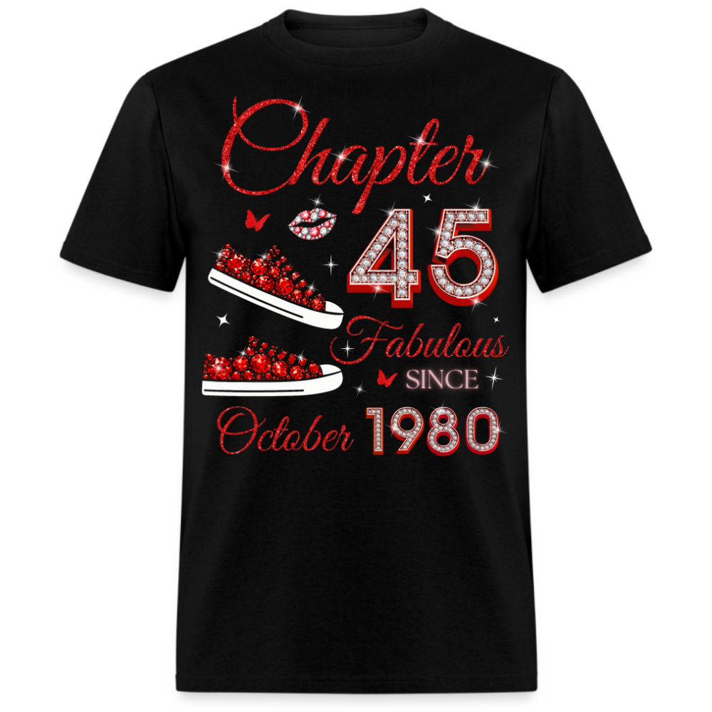 CHAPTER 45 FAB SINCE OCTOBER 1980 (SNEAKER) UNISEX SHIRT