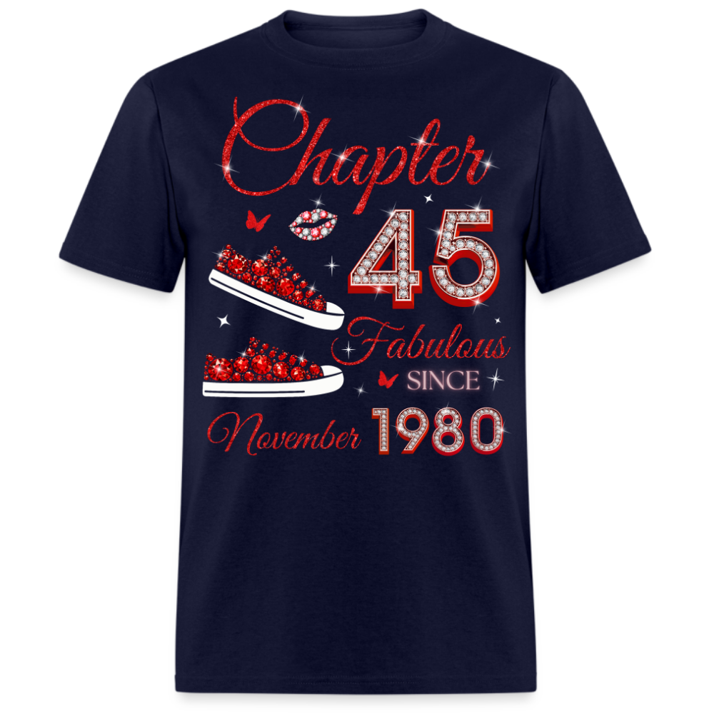 CHAPTER 45 FAB SINCE NOVEMBER 1980 (SNEAKER) UNISEX SHIRT
