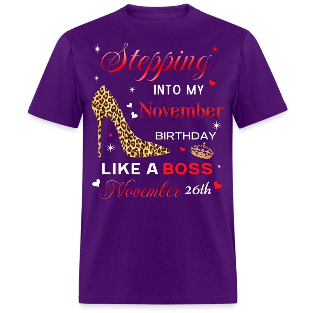 BIRTHDAY BOSS NOVEMBER 26TH