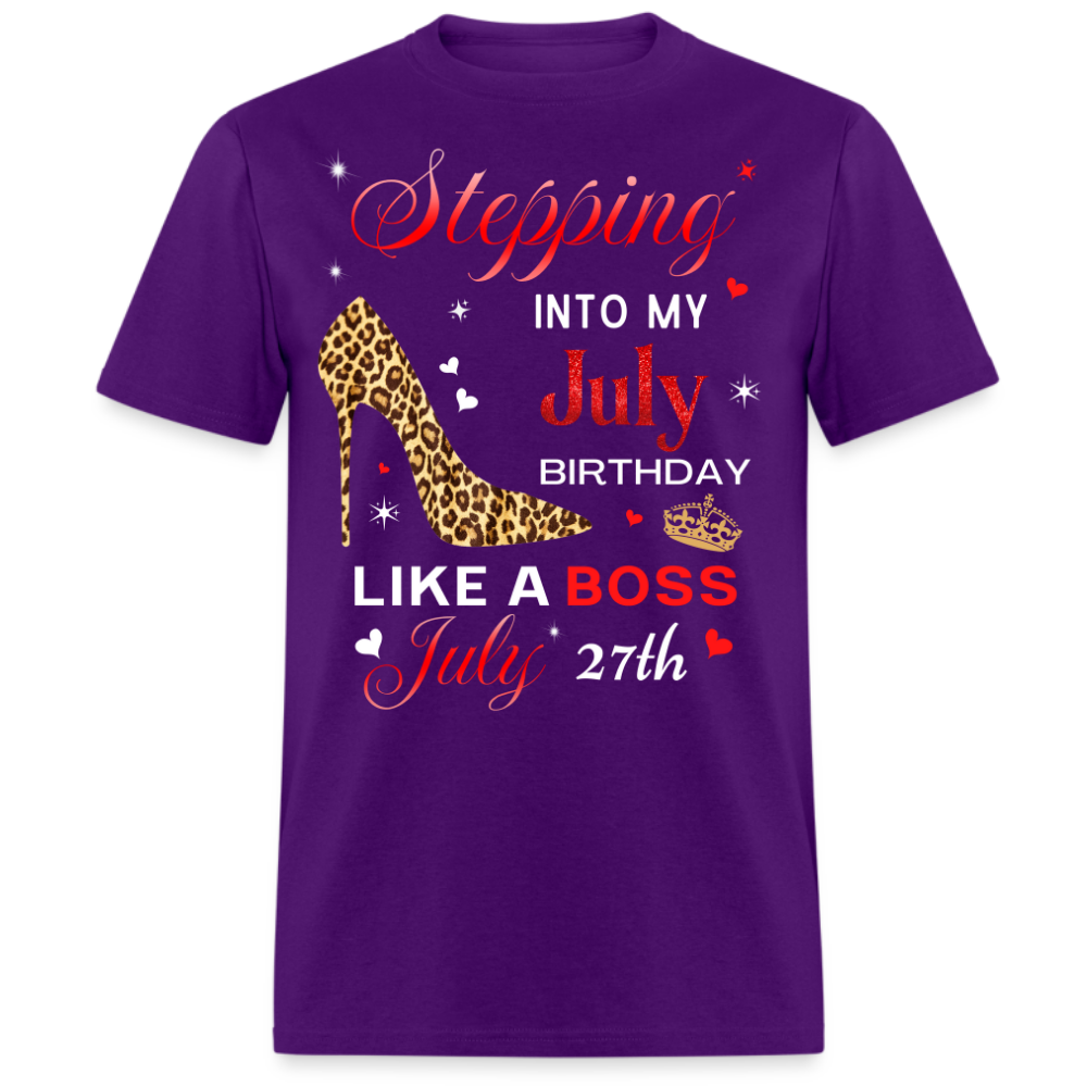 BIRTHDAY BOSS JULY 27TH