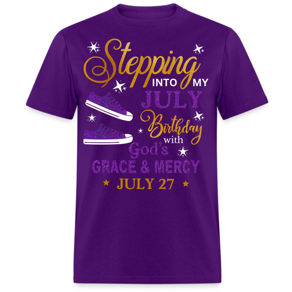 JULY 27 GRACE & MERCY UNISEX SHIRT