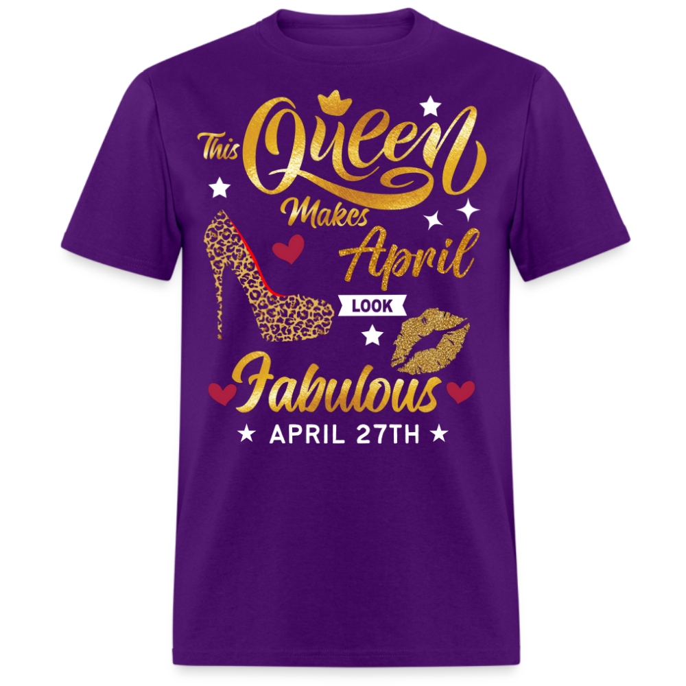 QUEEN FAB 27TH APRIL UNISEX SHIRT