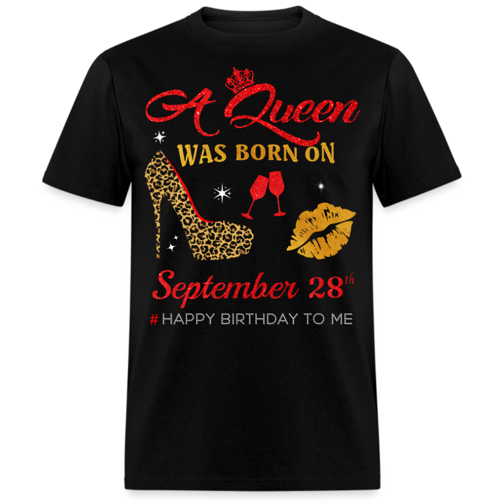 BIRTHDAY QUEEN SEPTEMBER 28TH SHIRT