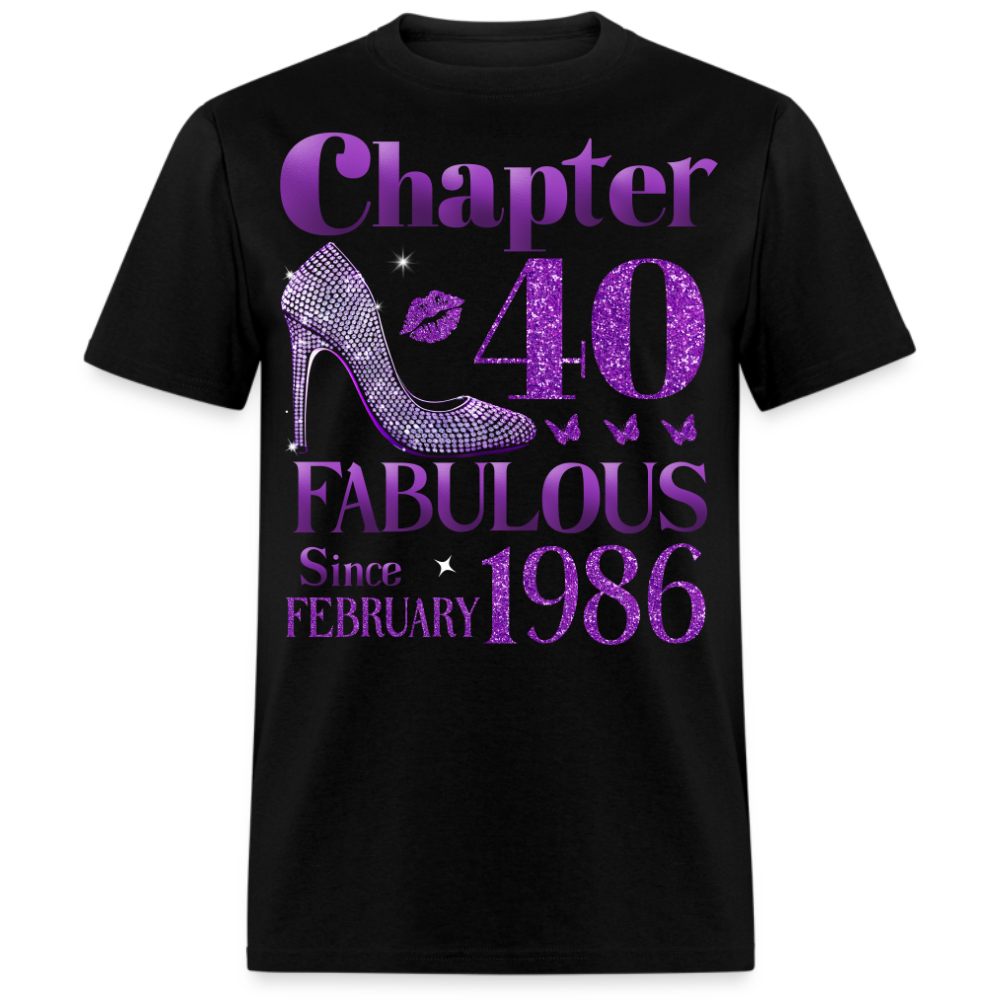 CHAPTER 40 FAB SINCE FEBRUARY 1986 UNISEX SHIRT