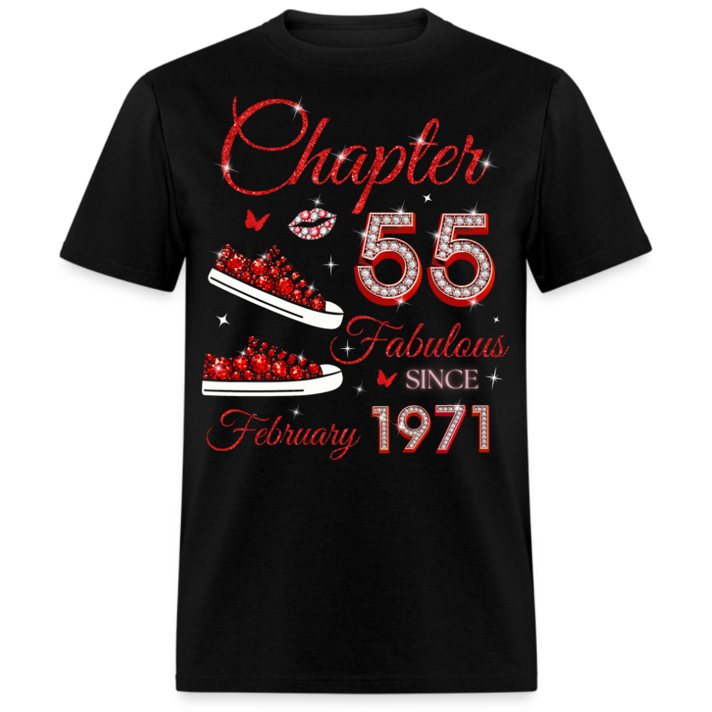 CHAPTER 55 FAB SINCE FEBRUARY 1971 (SNEAKER) UNISEX SHIRT