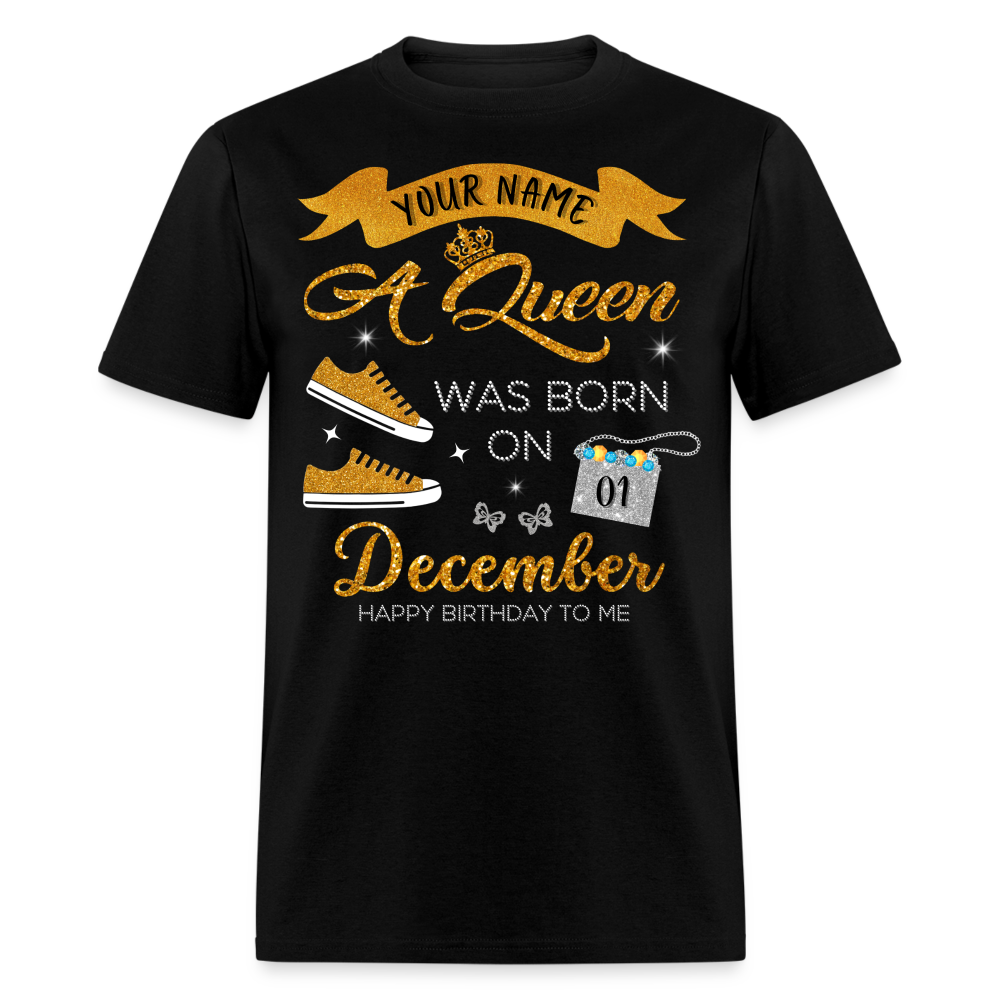 PERSONALIZABLE QUEEN DECEMBER SHIRT