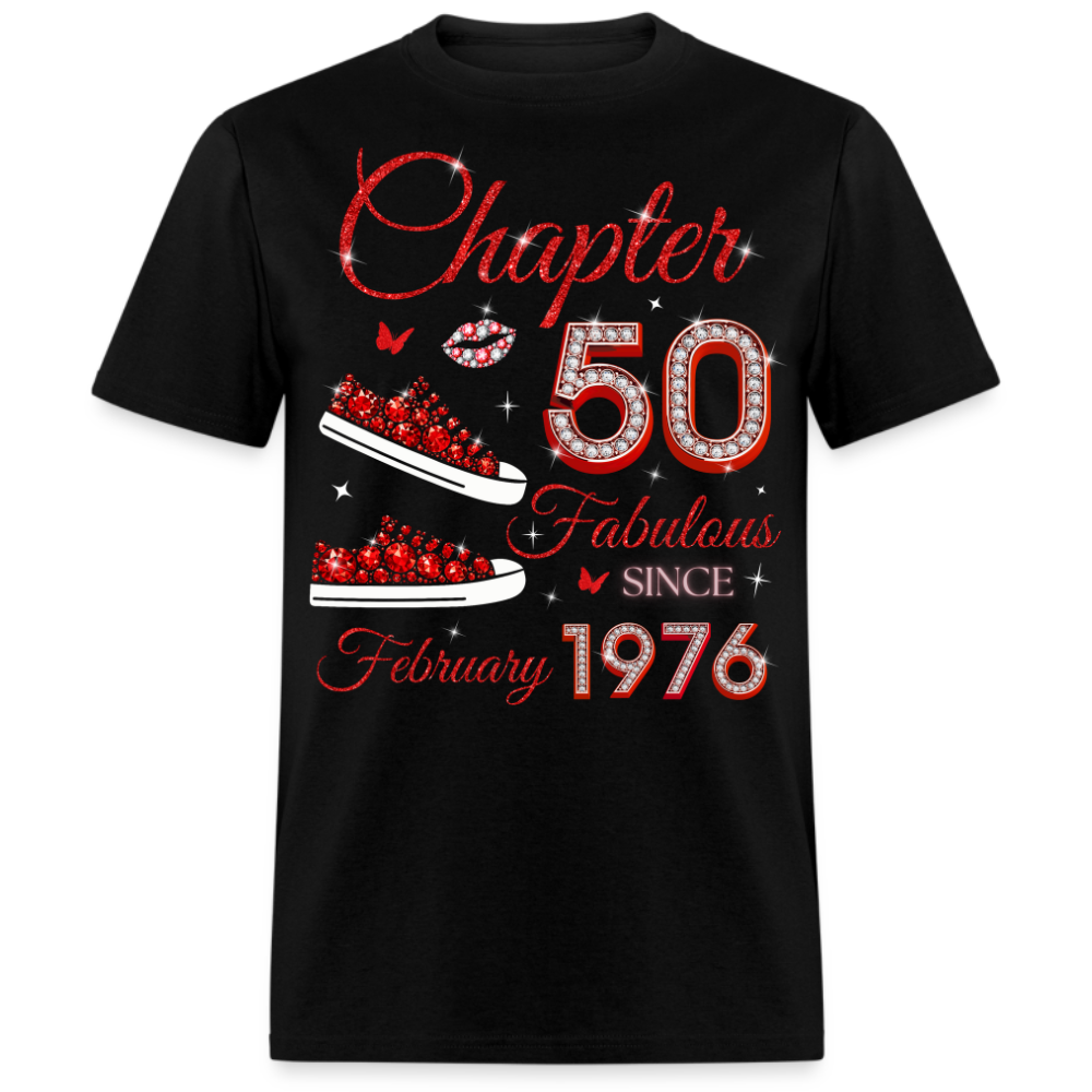 CHAPTER 50 FAB SINCE FEBRUARY 1976 (SNEAKER) UNISEX SHIRT