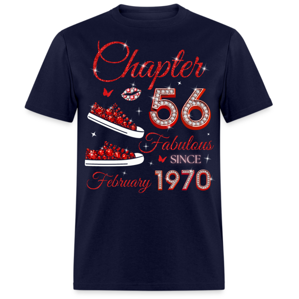 CHAPTER 56 FAB SINCE FEBRUARY 1970 (SNEAKER) UNISEX SHIRT