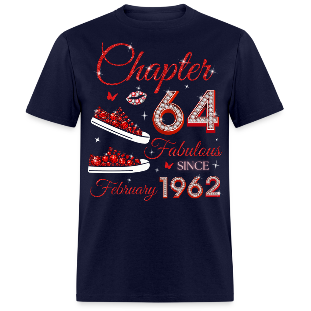 CHAPTER 64 FAB SINCE FEBRUARY 1962 (SNEAKER) UNISEX SHIRT