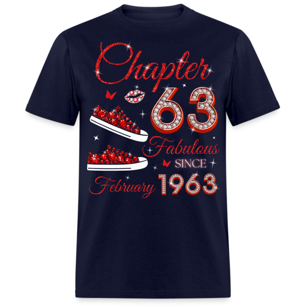 CHAPTER 63 FAB SINCE FEBRUARY 1963 (SNEAKER) UNISEX SHIRT