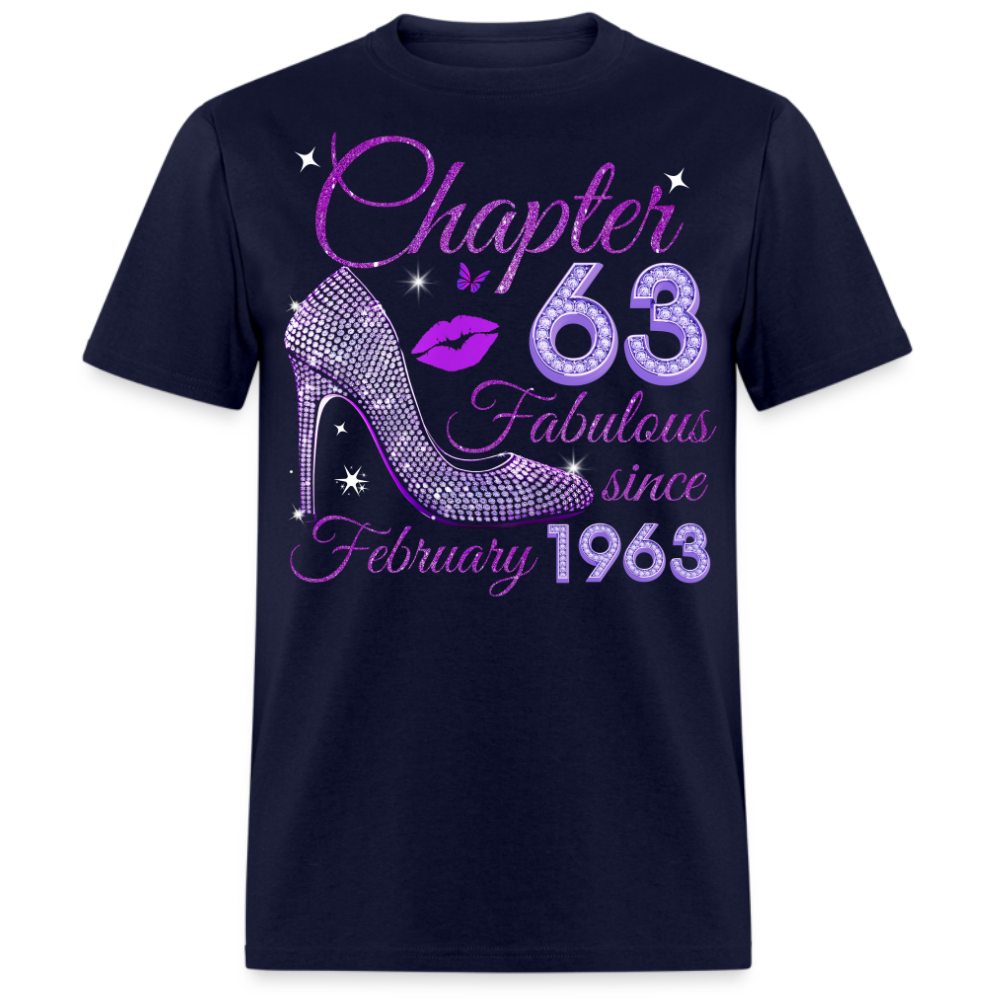 CHAPTER 63 FABULOUS SINCE FEBRUARY 1963 UNISEX SHIRT