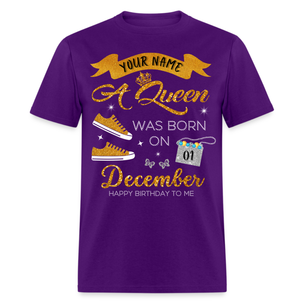 PERSONALIZABLE QUEEN DECEMBER SHIRT