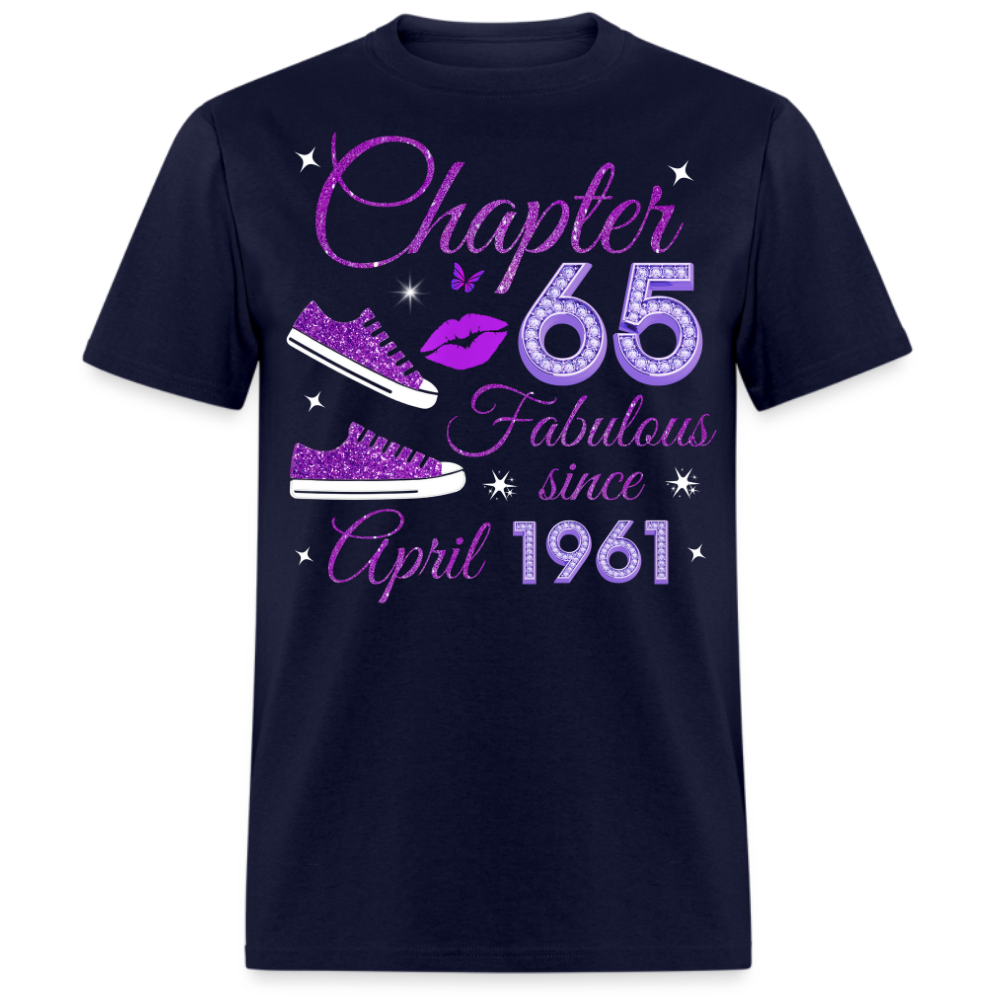 CHAPTER 65 FABULOUS SINCE APRIL 1961 (SNEAKER) UNISEX SHIRT