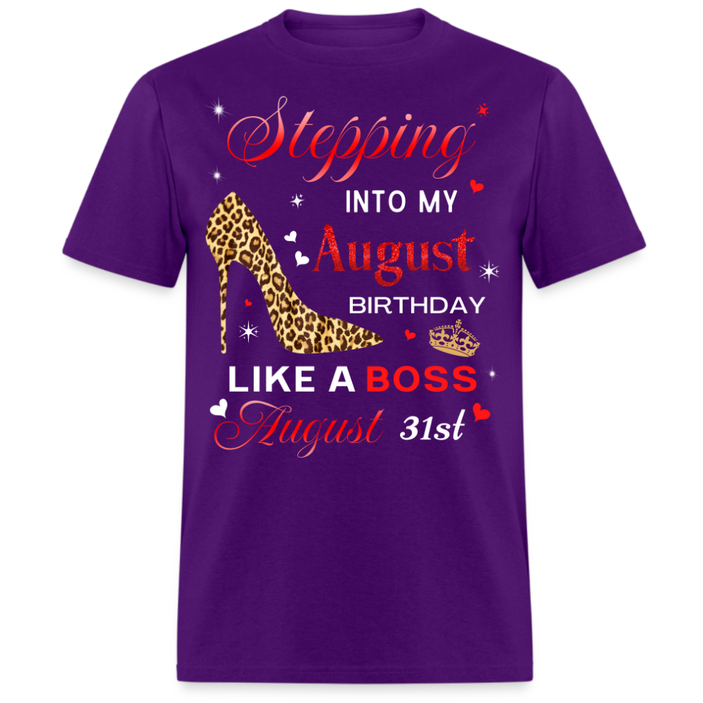 BIRTHDAY BOSS AUGUST 31ST