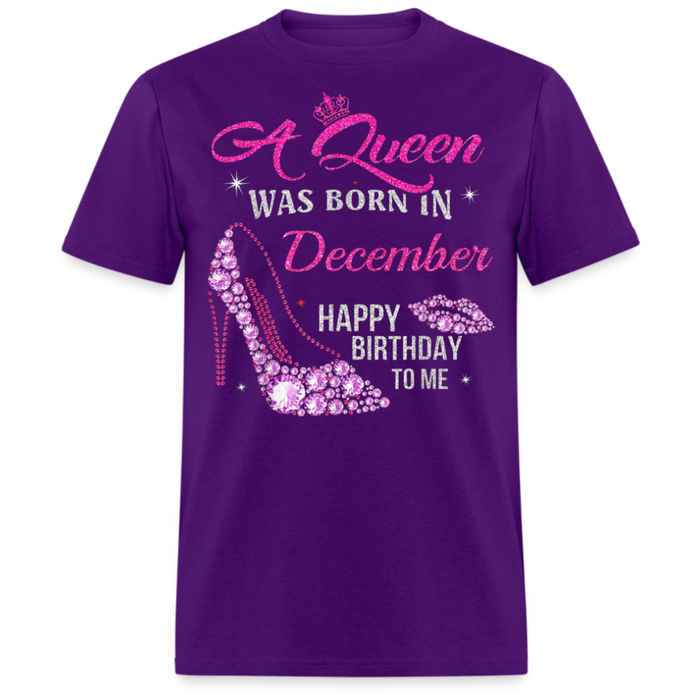 DECEMBER QUEEN (WITHOUT DATE) UNISEX SHIRT