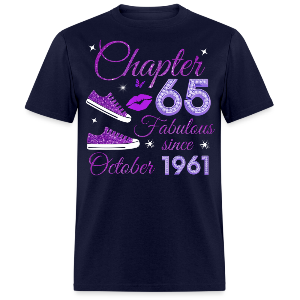 CHAPTER 65 FABULOUS SINCE OCTOBER 1961 (SNEAKER) UNISEX SHIRT