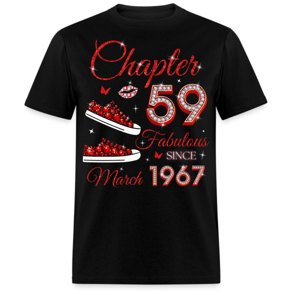 CHAPTER 59 FAB SINCE MARCH 1967 (SNEAKER) UNISEX SHIRT