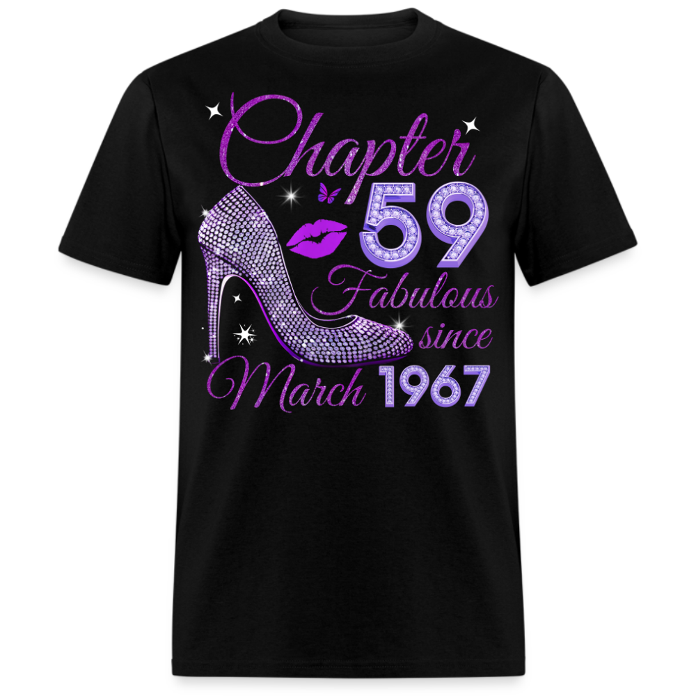 CHAPTER 59 FABULOUS SINCE MARCH 1967 UNISEX SHIRT