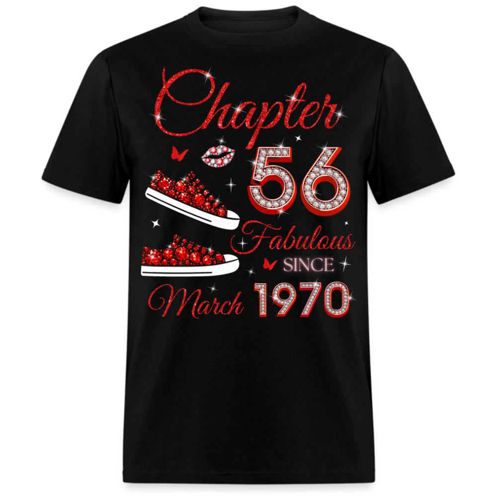 CHAPTER 56 FAB SINCE MARCH 1970 (SNEAKER) UNISEX SHIRT