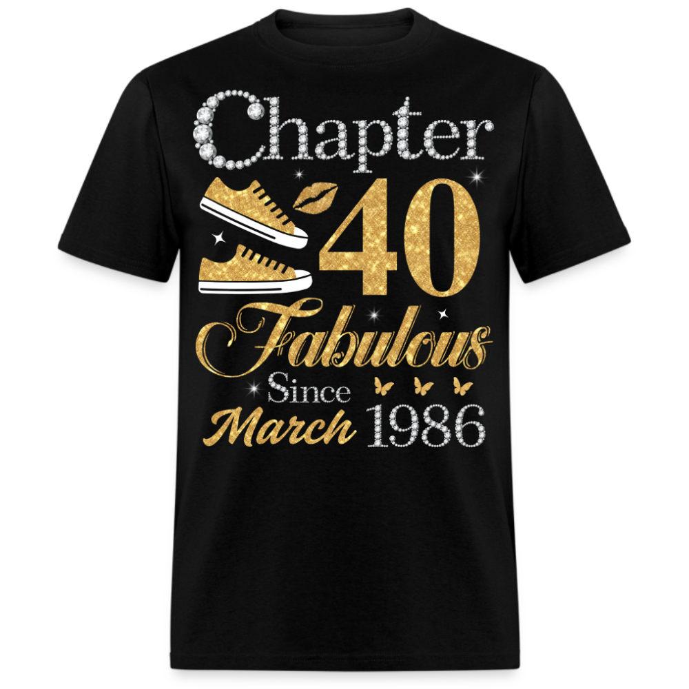 GOLDEN DIAMOND CHAPTER 40 FAB SINCE MARCH 1986 UNISEX SHIRT