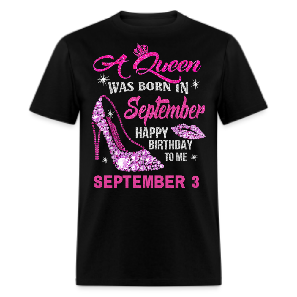 3RD SEPTEMBER QUEEN UNISEX SHIRT