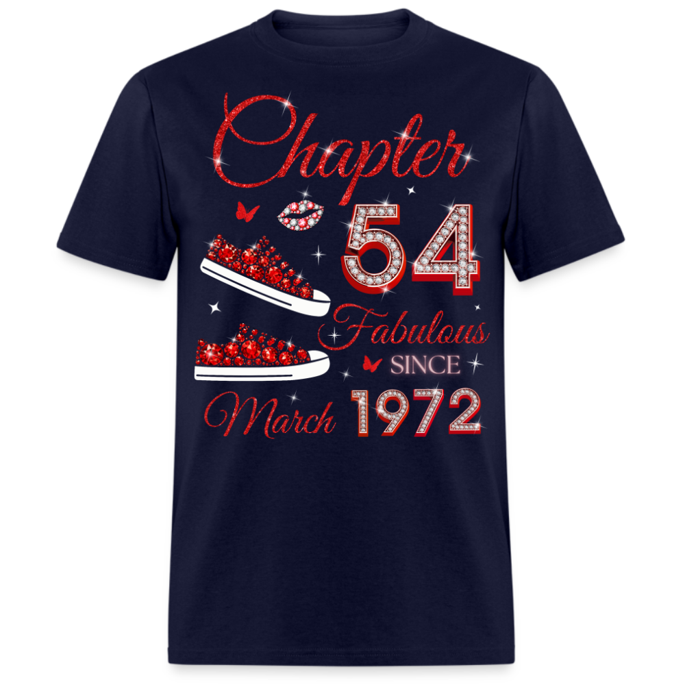 CHAPTER 54 FAB SINCE MARCH 1972 (SNEAKER) UNISEX SHIRT