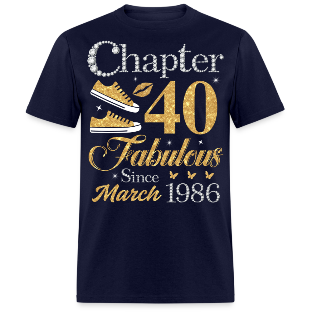 GOLDEN DIAMOND CHAPTER 40 FAB SINCE MARCH 1986 UNISEX SHIRT