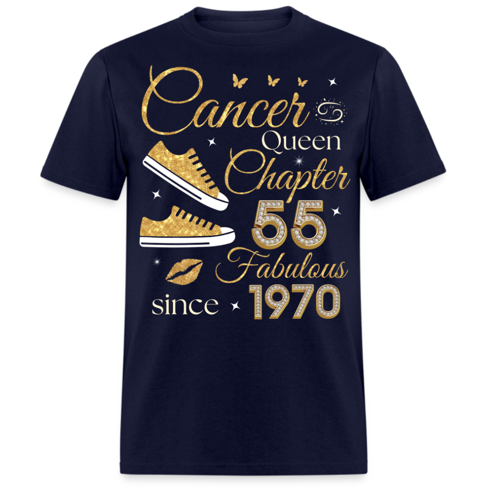 CANCER QUEEN CHAPTER 55 FAB SINCE 1970 UNISEX SHIRT