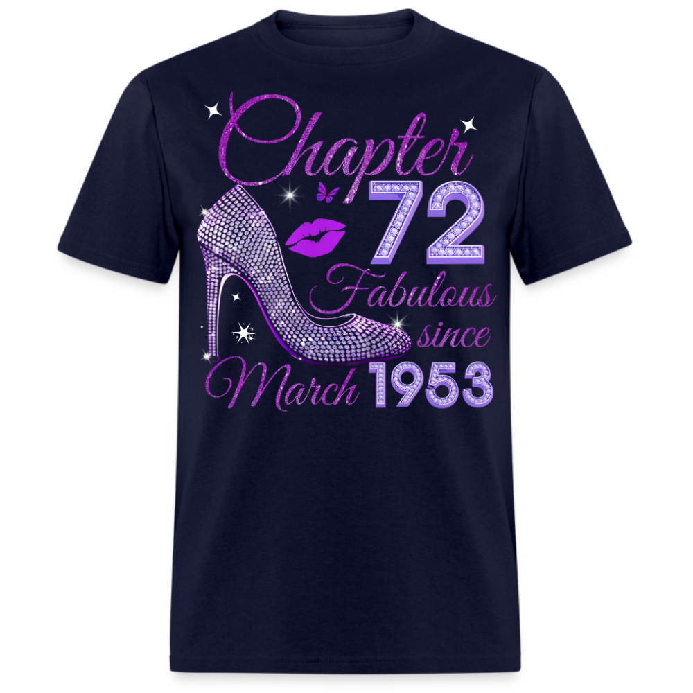 CHAPTER 72 FABULOUS SINCE MARCH 1953 UNISEX SHIRT