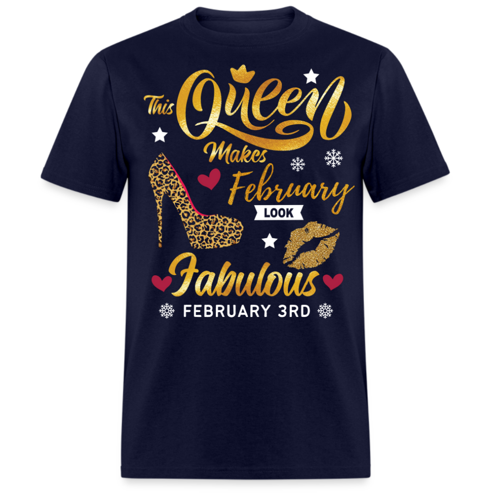 QUEEN FAB 3RD FEBRUARY UNISEX SHIRT
