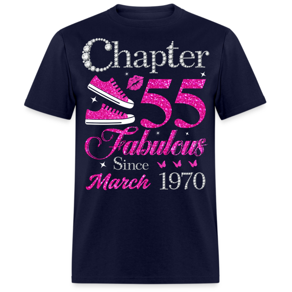 CHAPTER 55 FABULOUS SINCE MARCH 1970 UNISEX SHIRT