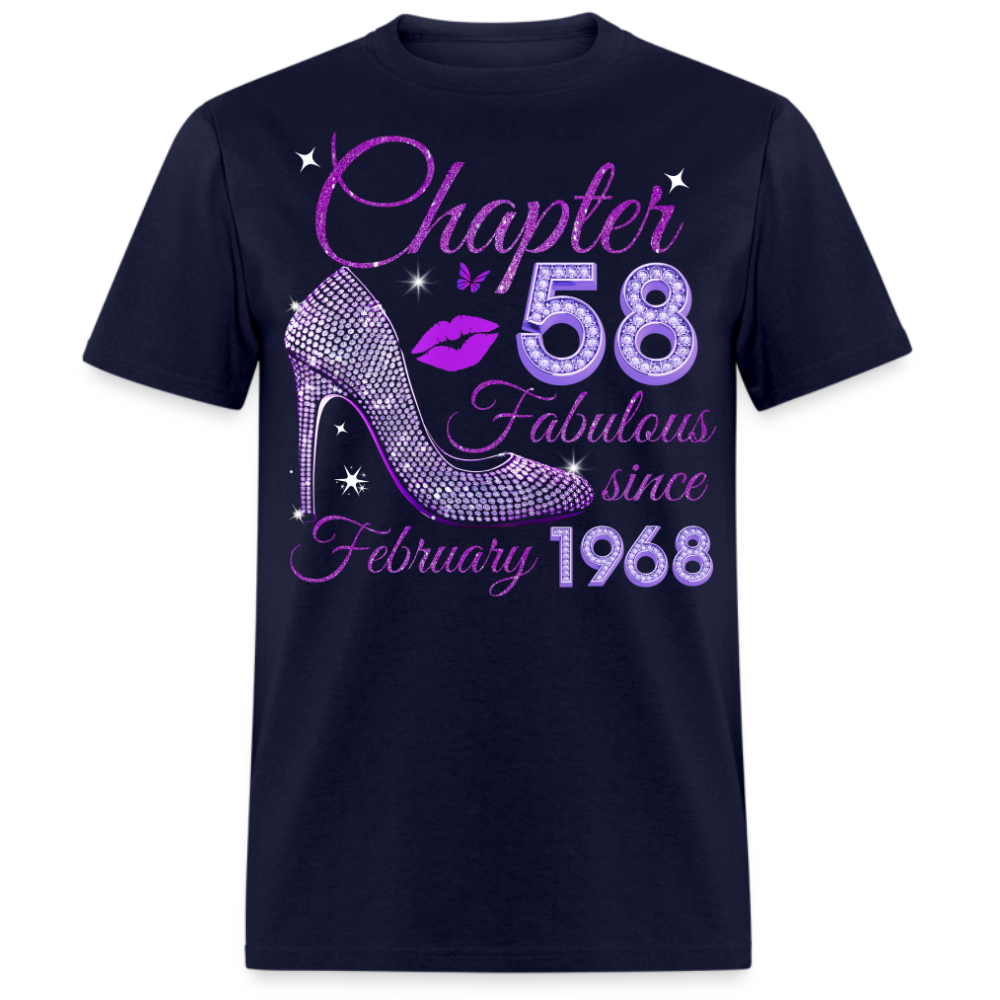 CHAPTER 58 FABULOUS SINCE FEBRUARY 1968 UNISEX SHIRT