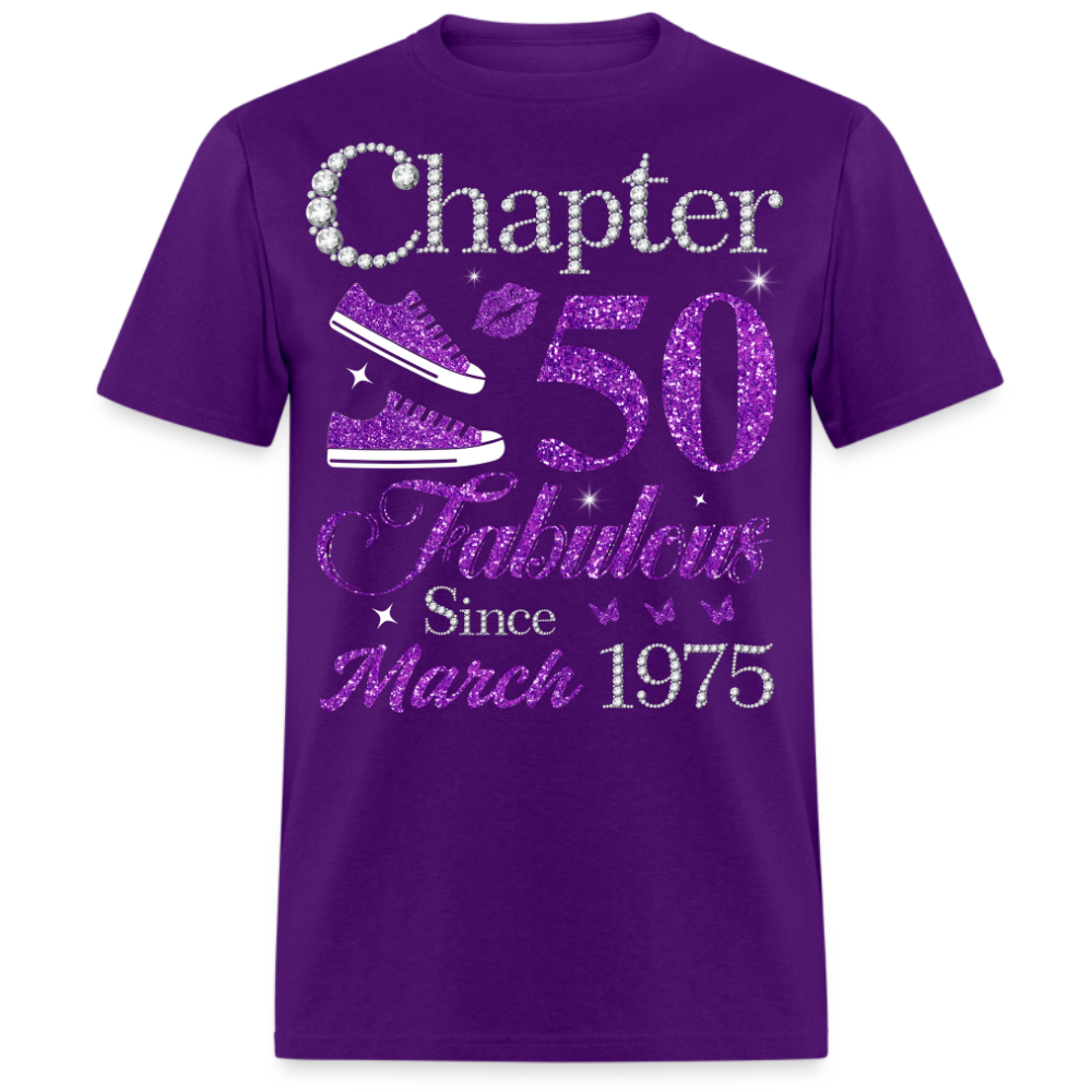 CHAPTER 50 FAB SINCE MARCH 1975 SHIRT