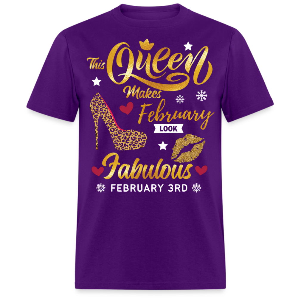 QUEEN FAB 3RD FEBRUARY UNISEX SHIRT