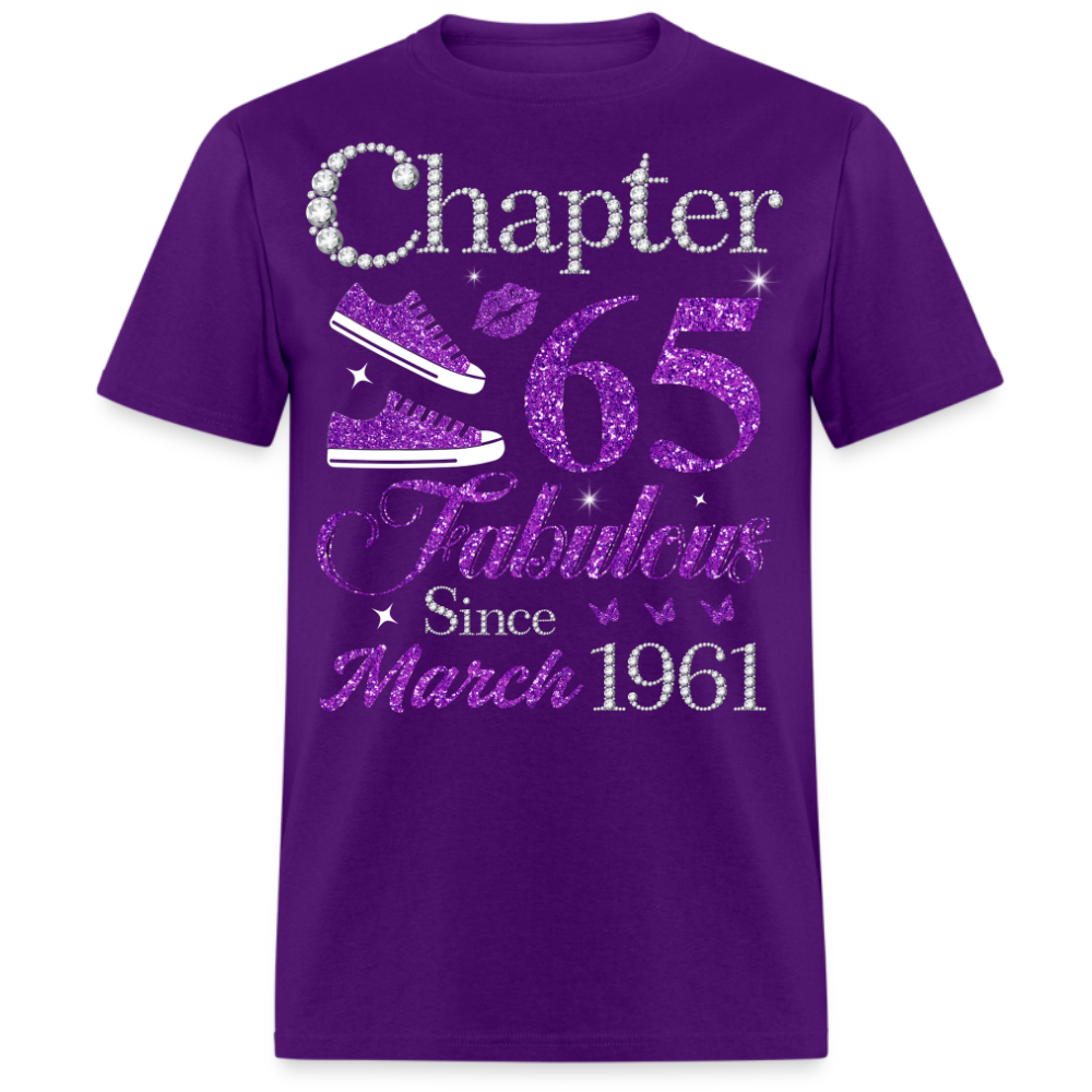 CHAPTER 65 FABULOUS SINCE MARCH 1961 UNISEX SHIRT