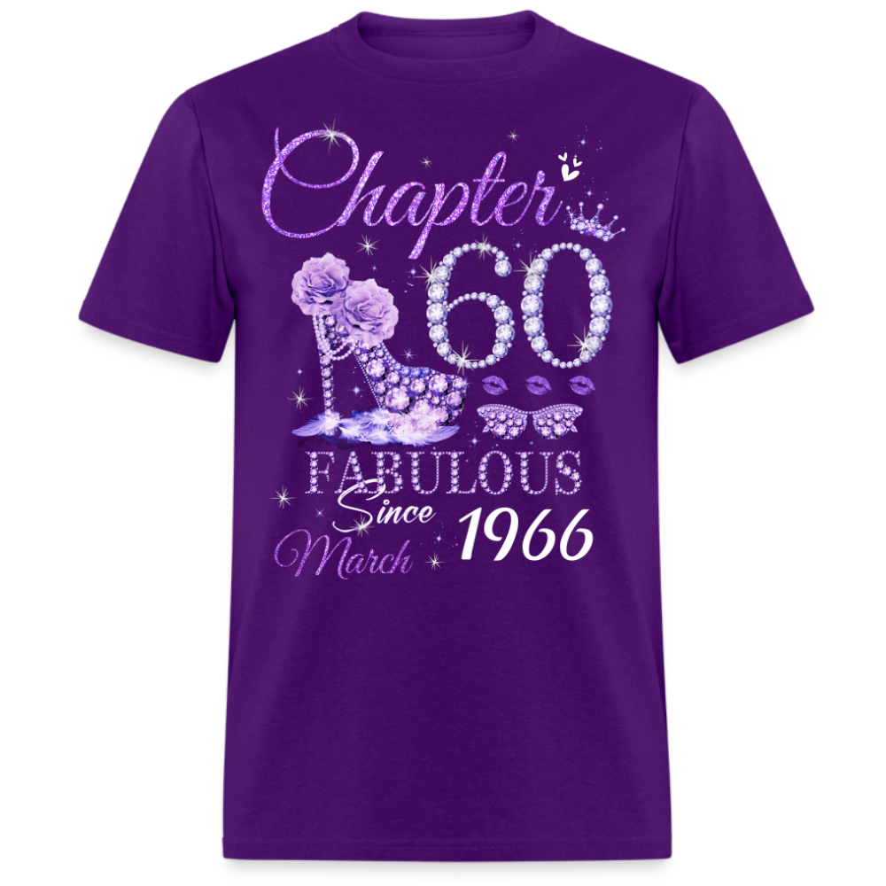 CHAPTER 60 FABULOUS SINCE MARCH 1966 UNISEX SHIRT