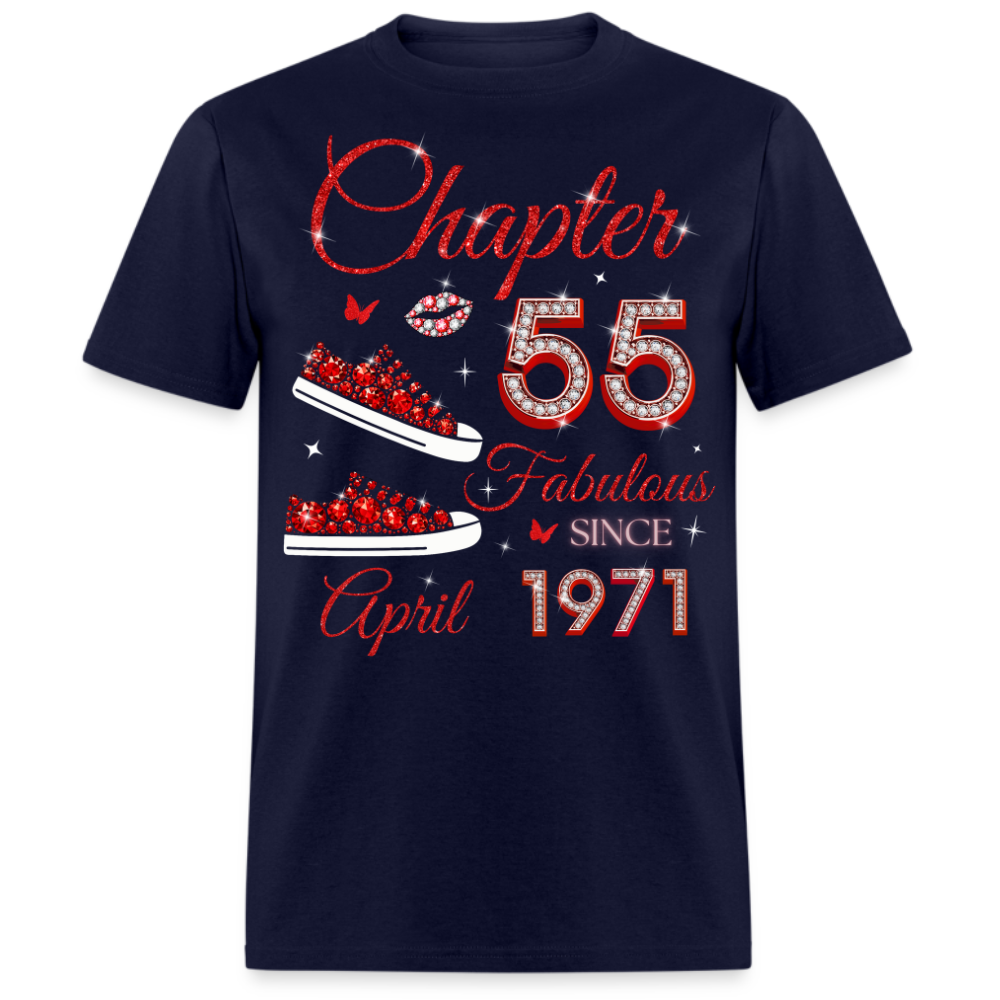 CHAPTER 55 FAB SINCE APRIL 1971 (SNEAKER) UNISEX SHIRT