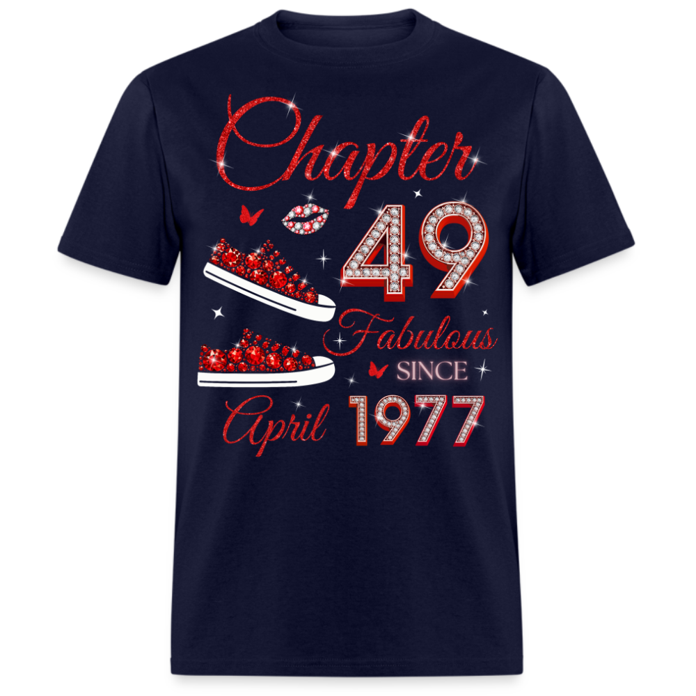 CHAPTER 49 FAB SINCE APRIL 1977 (SNEAKER) UNISEX SHIRT